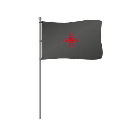 Hissflaggen | B 335 cm x H 200 cm | einseitig bedruckt